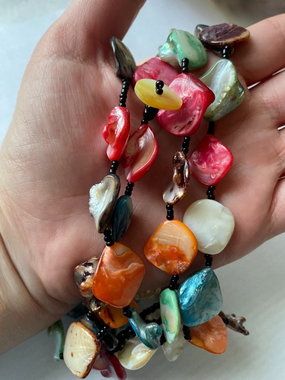 Unique vintage stone necklace 🗃️ - Picture 9 of 9